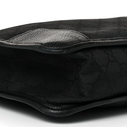 Gucci Nylon Monogram Shoulder Bag Black 14 of 18