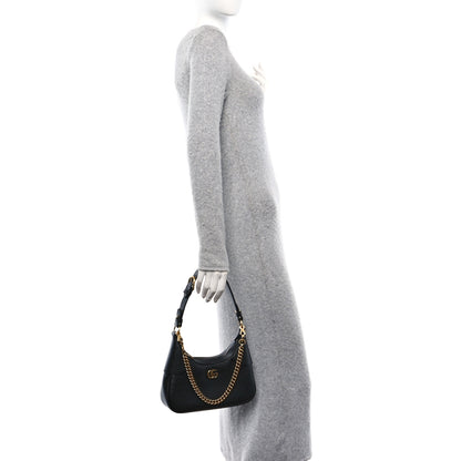 Gucci Goatskin Small Aphrodite Shoulder Bag Black 2 of 10
