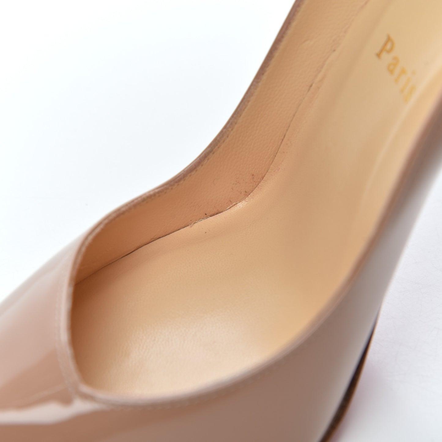 Patent Corneille 100 Pumps 38 Nude