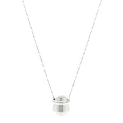 Tiffany Sterling Silver Elsa Peretti Bottle Inro Pendant Necklace 1 of 5
