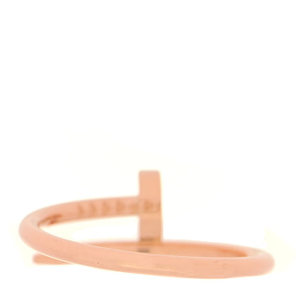Cartier 18K Pink Gold Small Juste Un Clou Ring 53 6.5 3 of 5