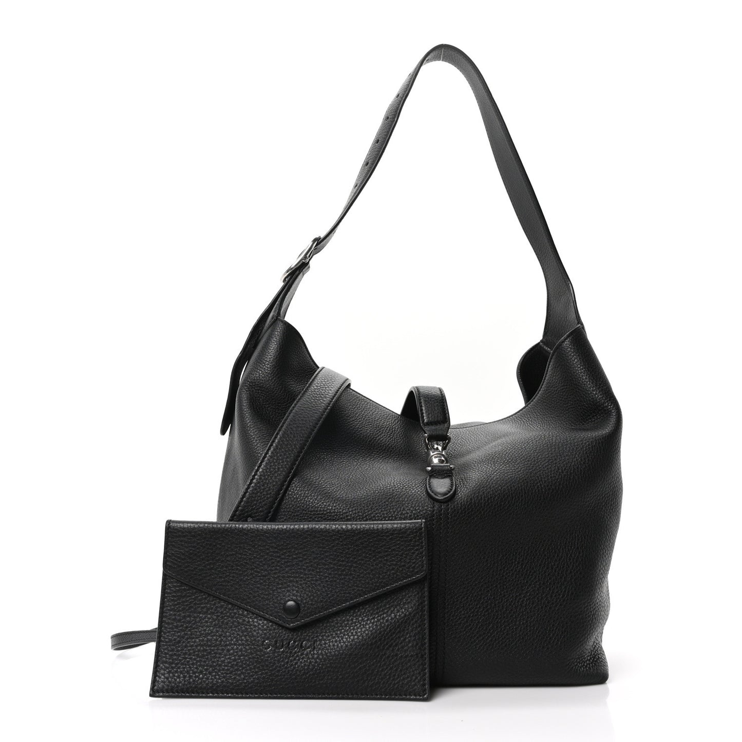 Soft Grained Calfskin Small Jackie 1961 Shoulder Bag Black