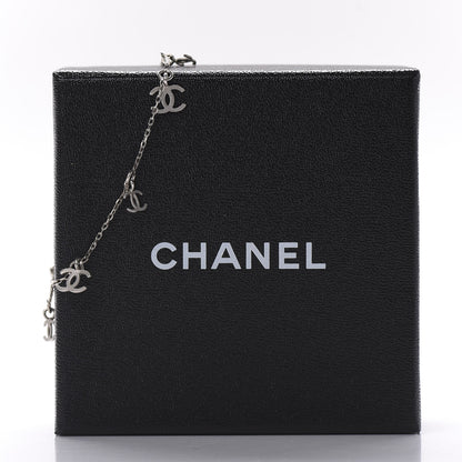 Chanel CC Charm Bracelet Silver 5 of 5