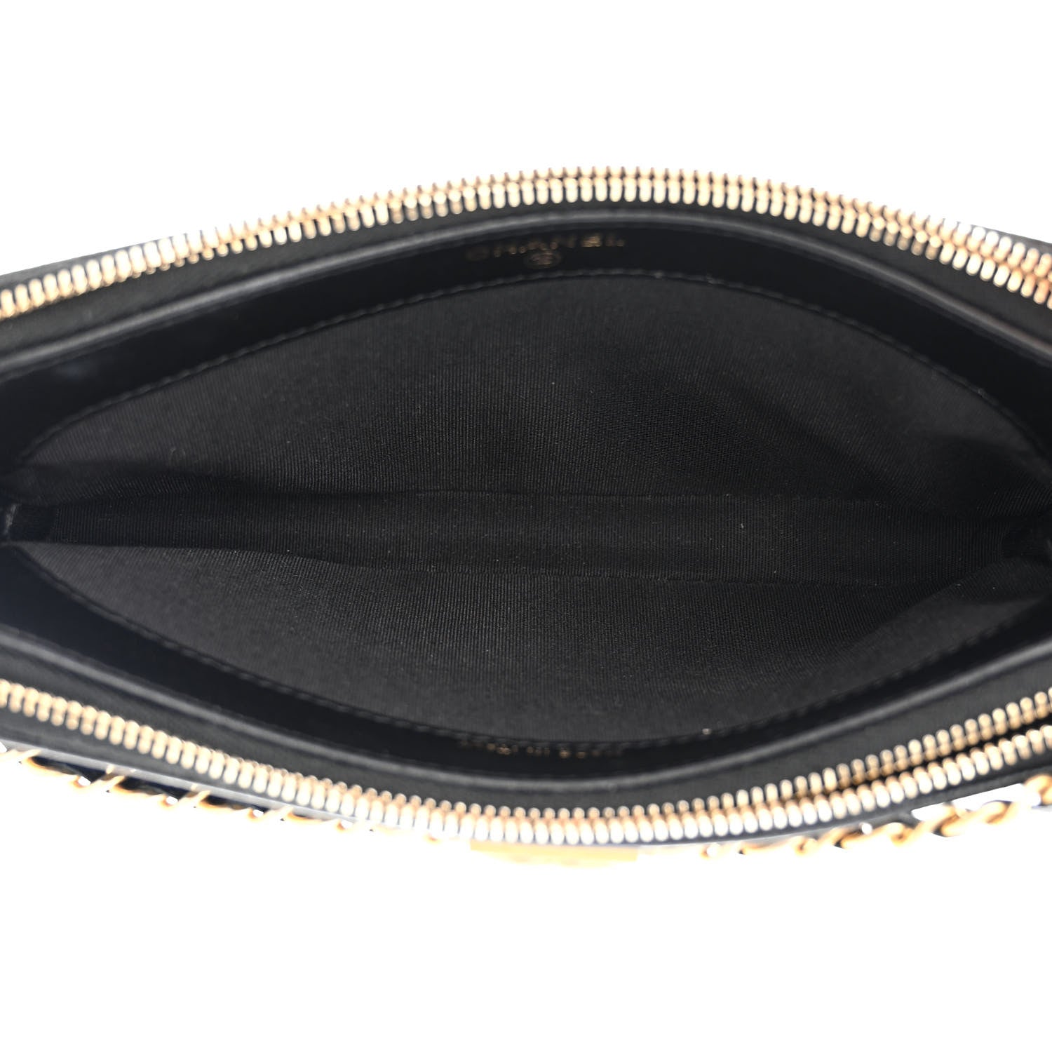 Chanel Caviar Quilted Small Boy Clutch With Chain Black 5 of 14