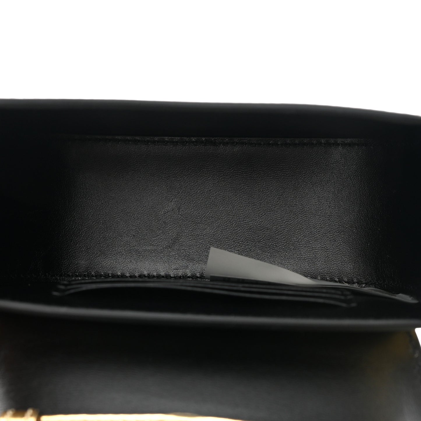 Metallic Calfskin Mini La Medusa Bag Gold
