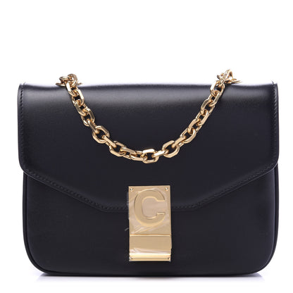 Celine Shiny Calfskin Small C Bag Black 1 of 9
