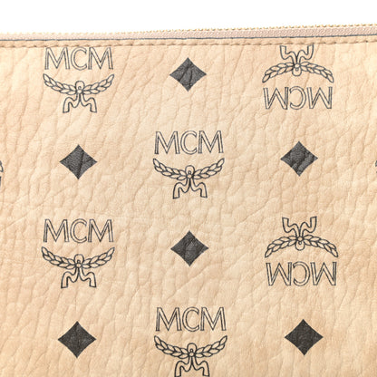 MCM Visetos Medium Millie Chain Crossbody Bag Beige 10 of 10