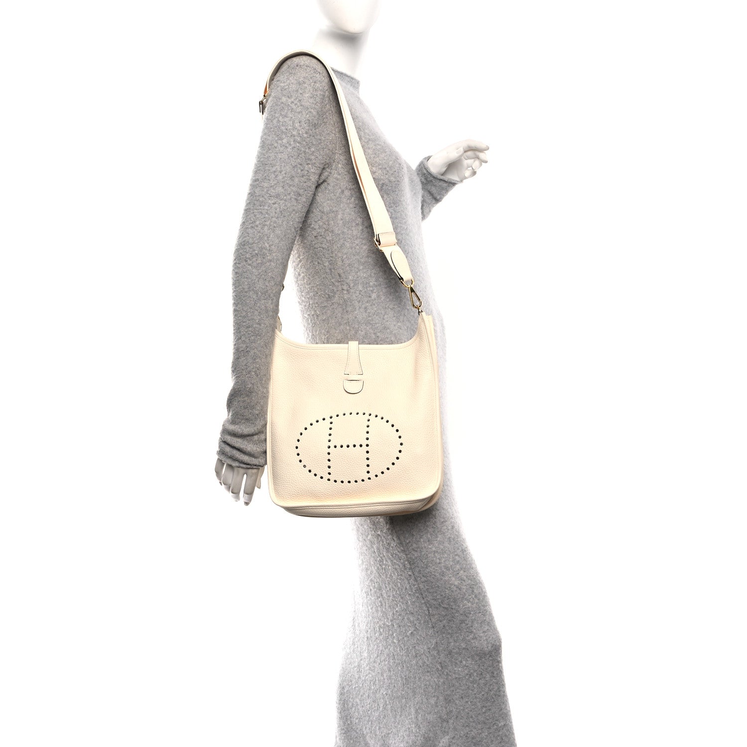 Hermes Taurillon Clemence EVELYNE III PM Nata 2 of 11