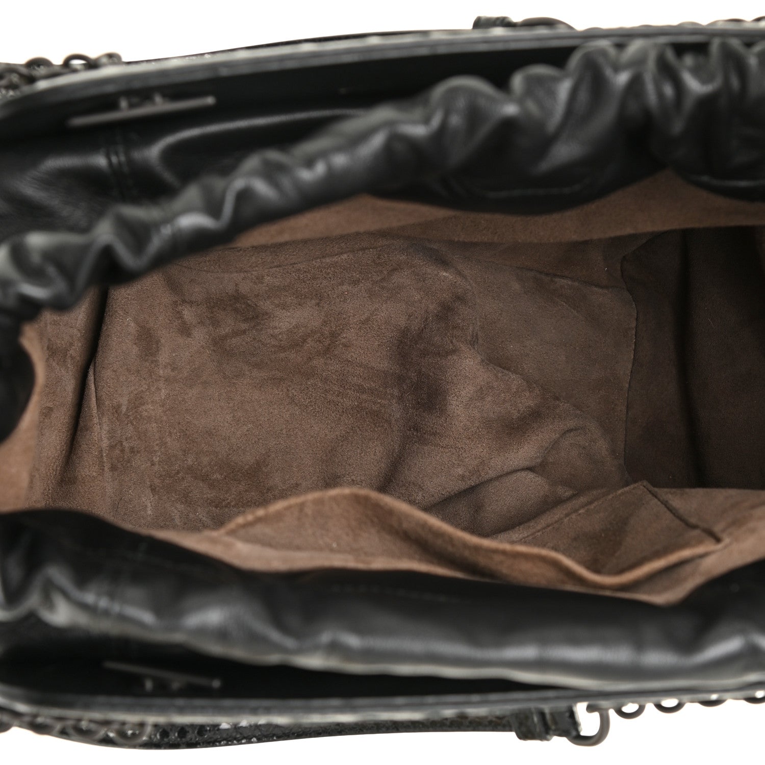 Bottega Veneta Nappa Ayers Intrecciato Small Tote Nero Black 5 of 18