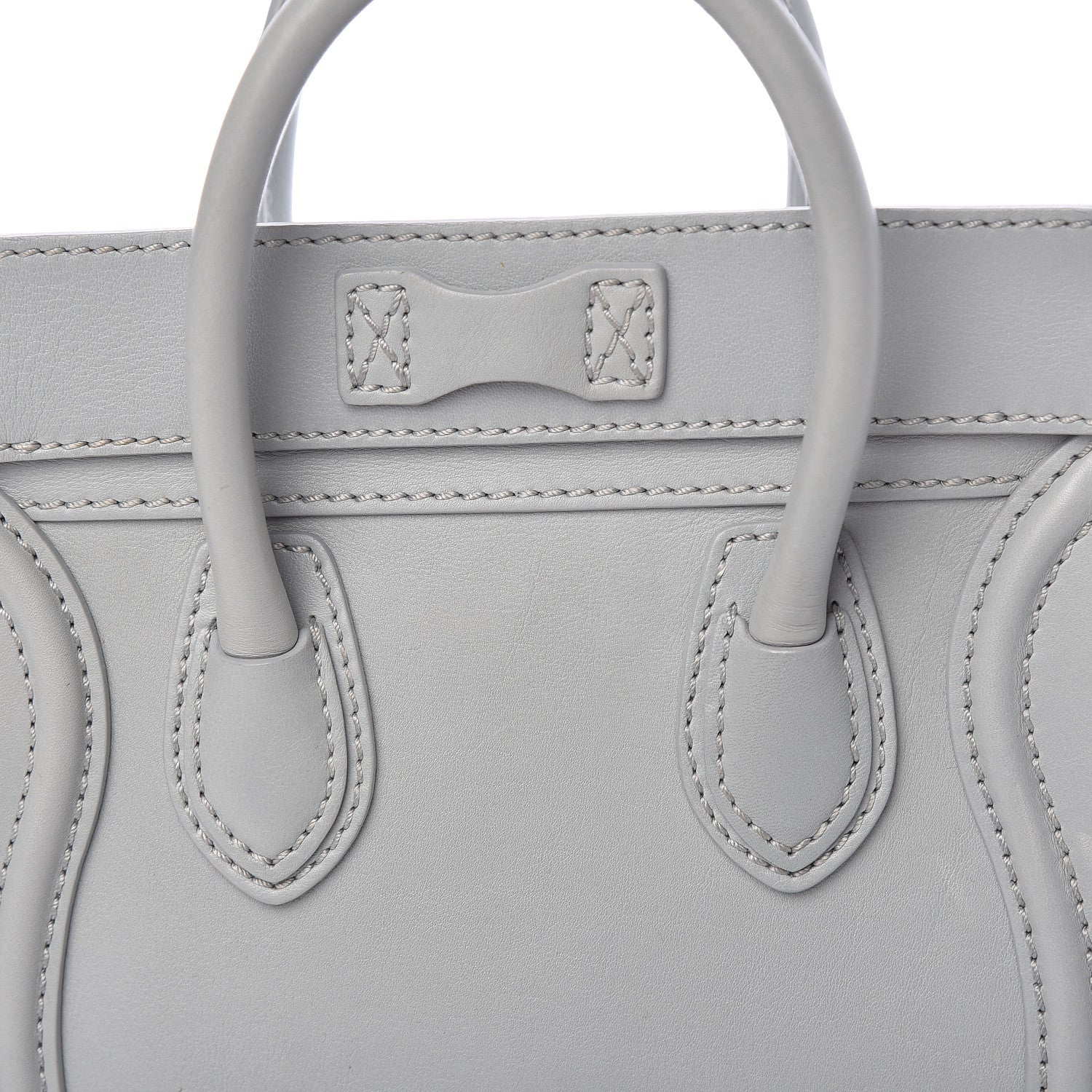 Celine Smooth Calfskin Nano Luggage Sky 14 of 14