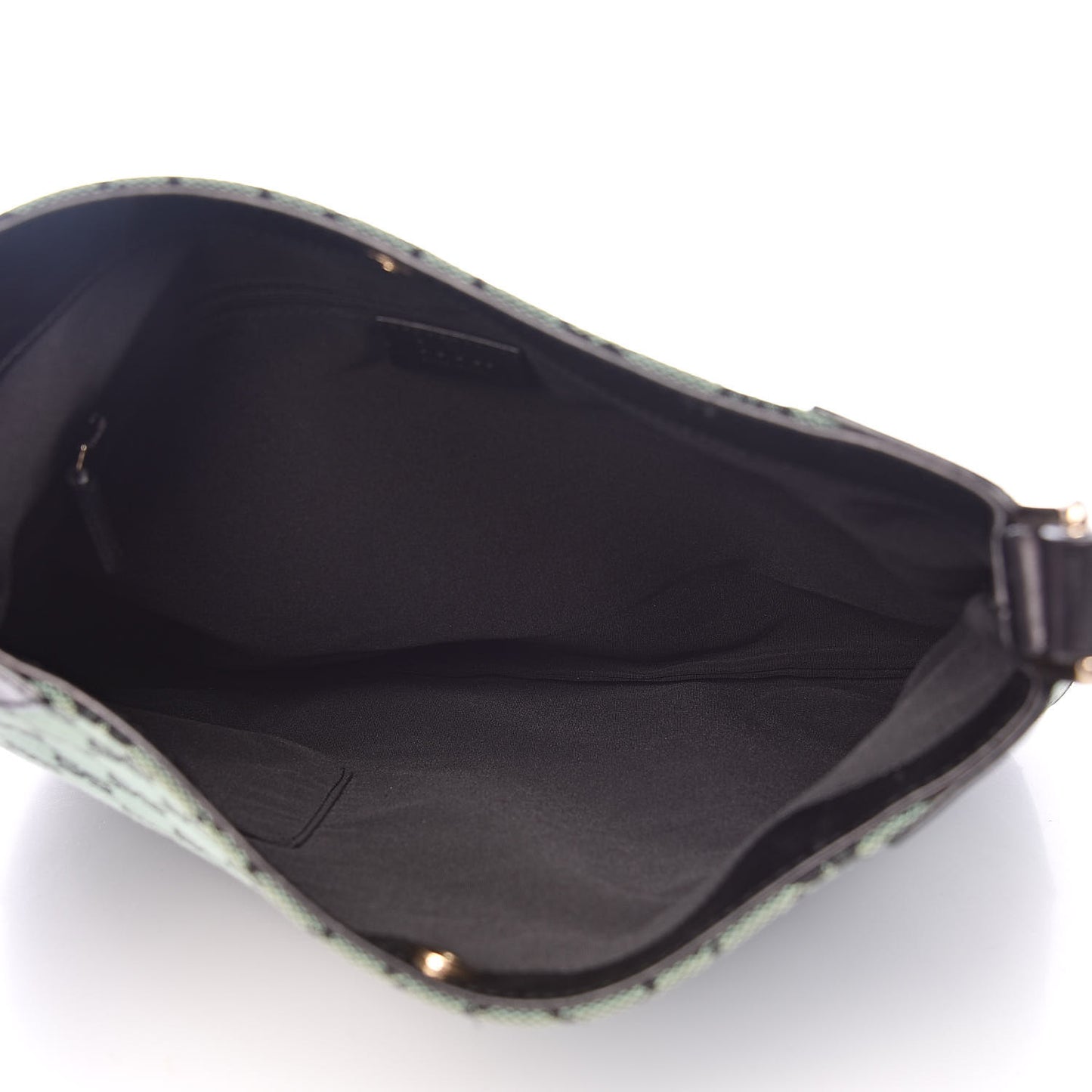 Monogram Signature Hobo Shoulder Bag Green