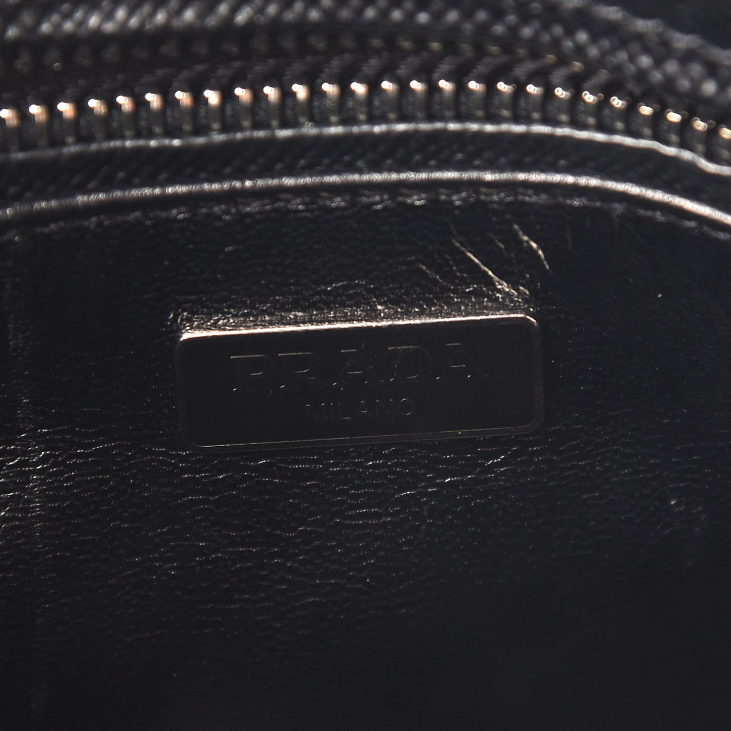 Saffiano Cuir Small Twin Tote Black