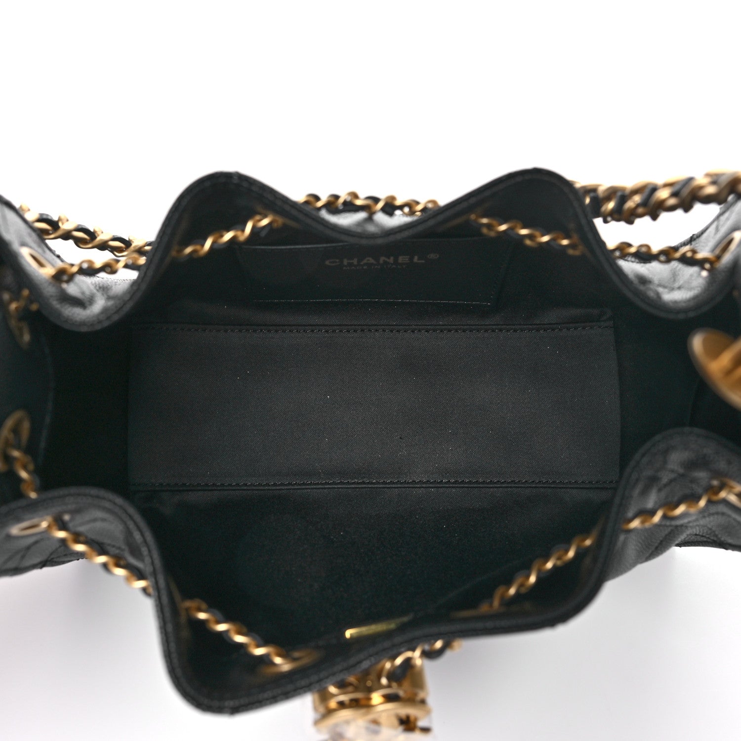 Chanel Caviar Quilted Mini Chanel 25 Handbag Black 5 of 11