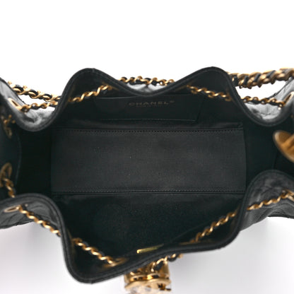 Chanel Caviar Quilted Mini Chanel 25 Handbag Black 5 of 11