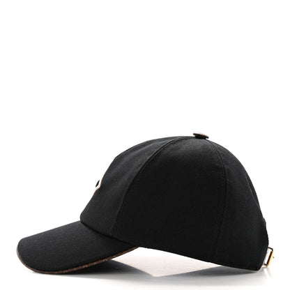 Louis Vuitton Monogram Cotton Jacquard Embroidered LV Day Cap M Black 4 of 11