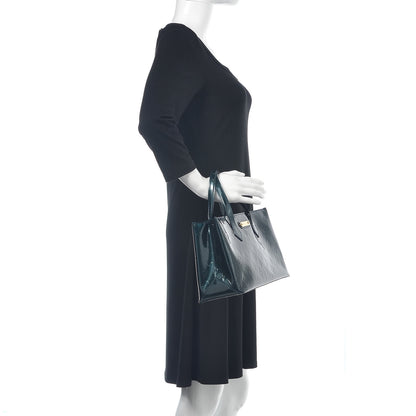 Louis Vuitton Vernis Wilshire PM Blue Nuit 2 of 8