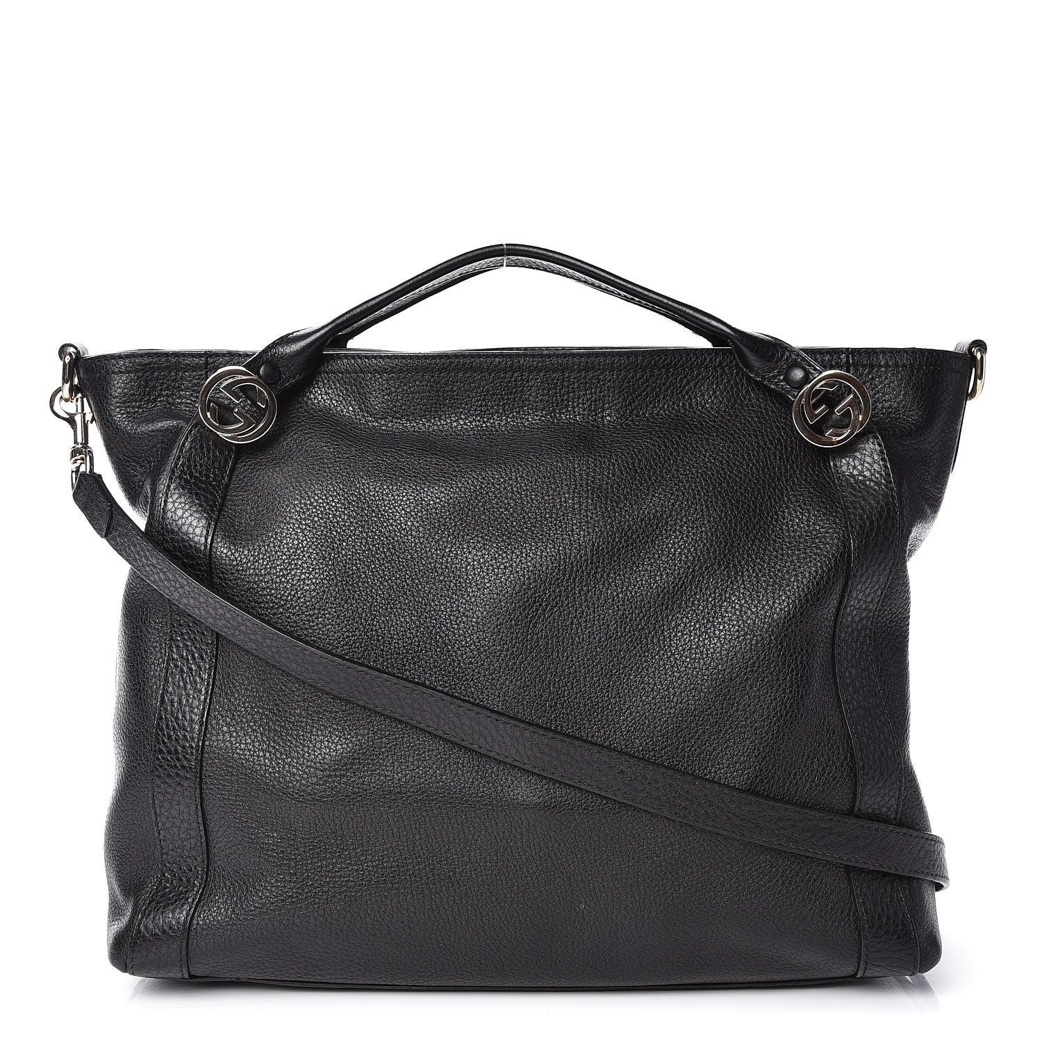Gucci Cellarius Calfskin Medium Miss GG Top Handle Bag Black 1 of 13