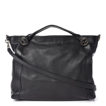 Gucci Cellarius Calfskin Medium Miss GG Top Handle Bag Black 1 of 13