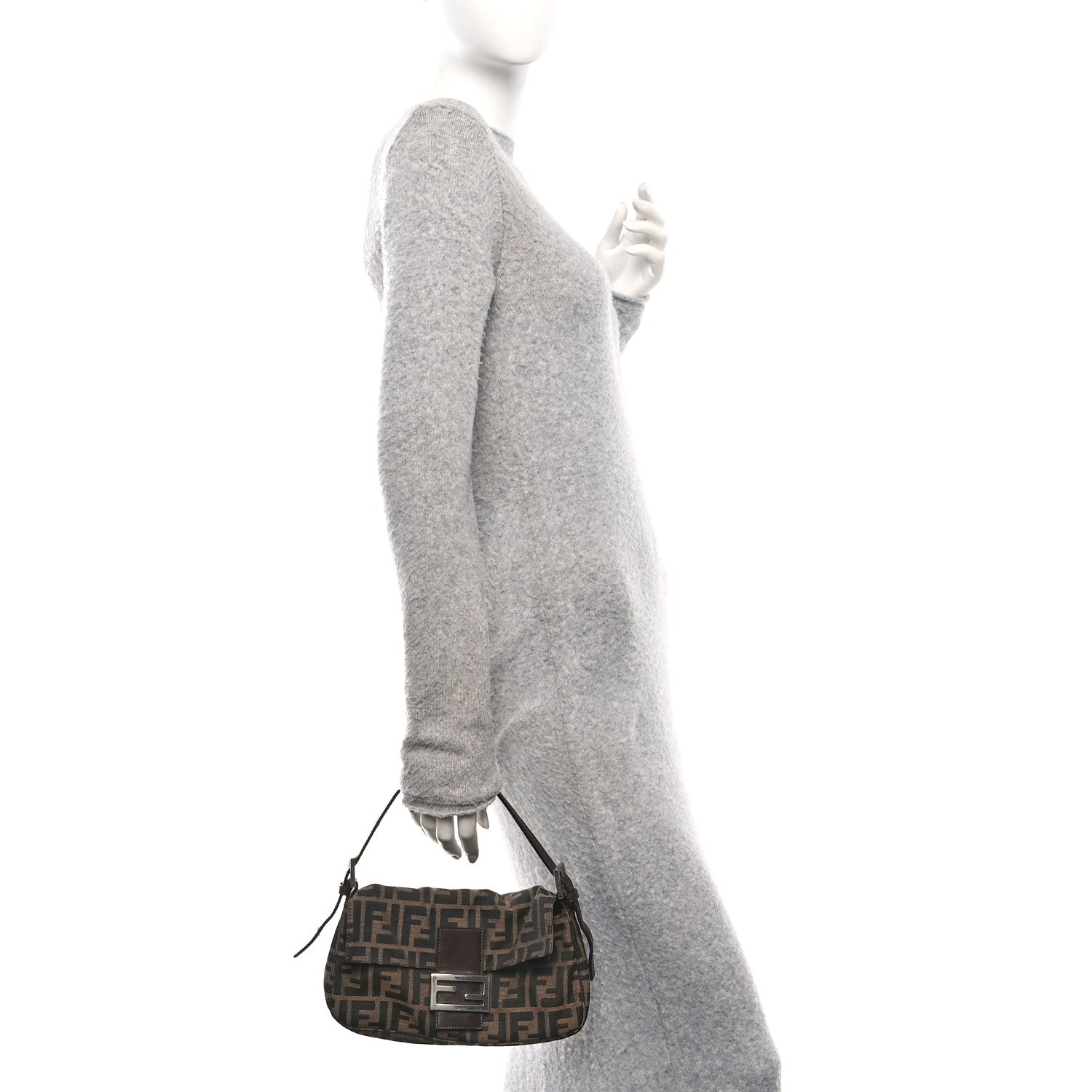 Fendi Zucca Baguette Tobacco 2 of 12
