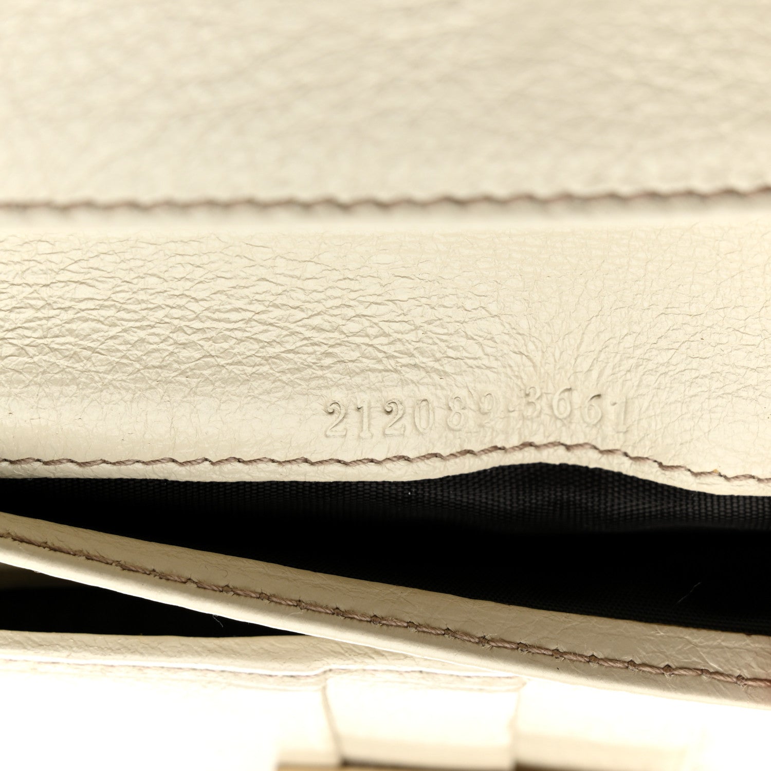 Gucci Monogram Icon Bar Continental Flap Wallet Off White 7 of 10