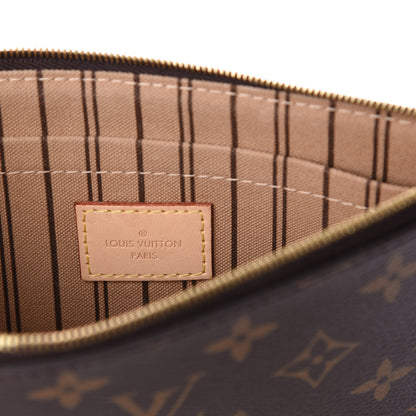 Louis Vuitton Monogram Neverfull MM GM Pochette 6 of 10