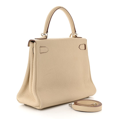 Hermes Taurillon Clemence Kelly Retourne 28 Parchemin 3 of 17