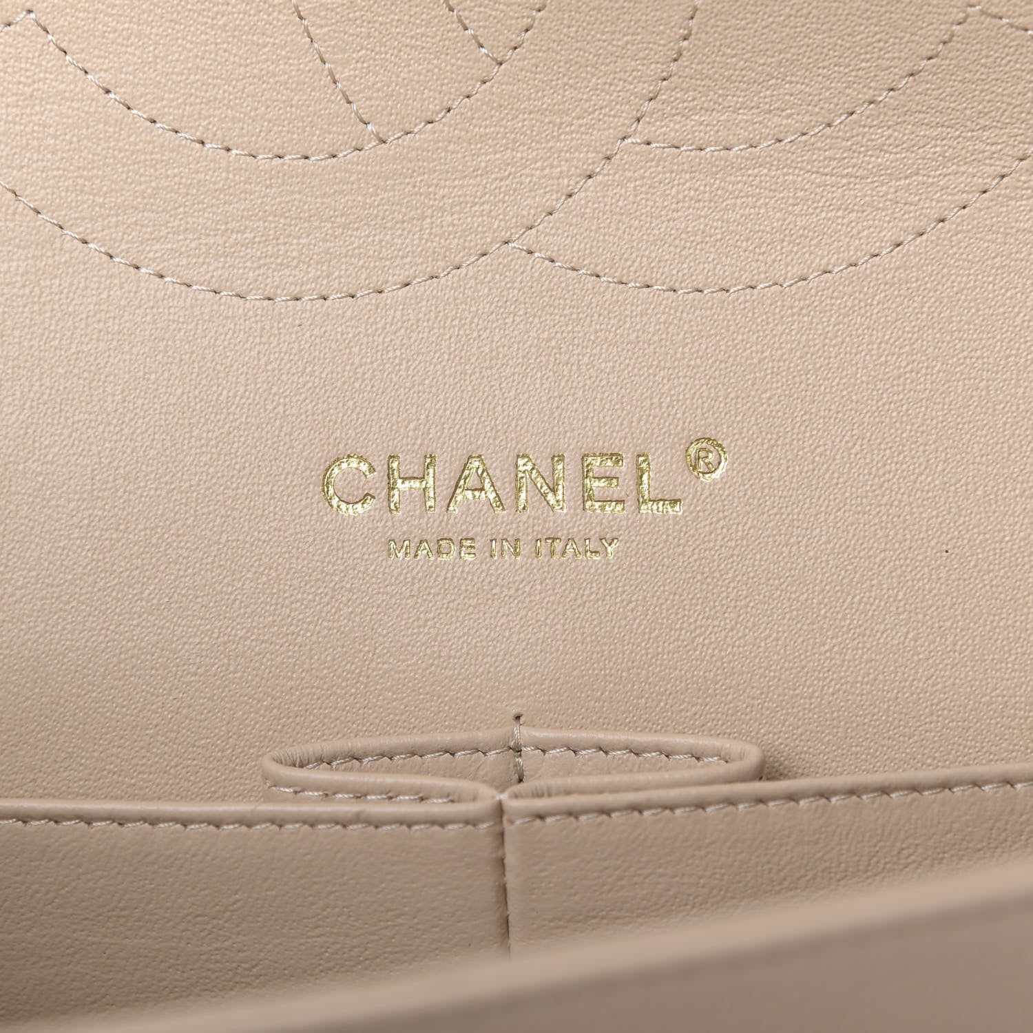 Chanel Caviar Quilted Jumbo Double Flap Beige Clair 8 of 9