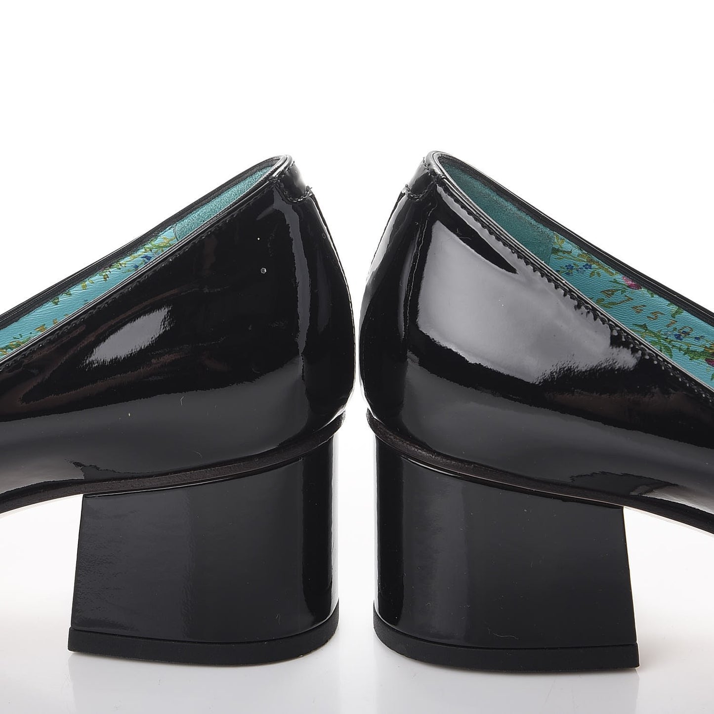 Vernice GG Marmont Fringe Loafer Pumps 36.5 Black