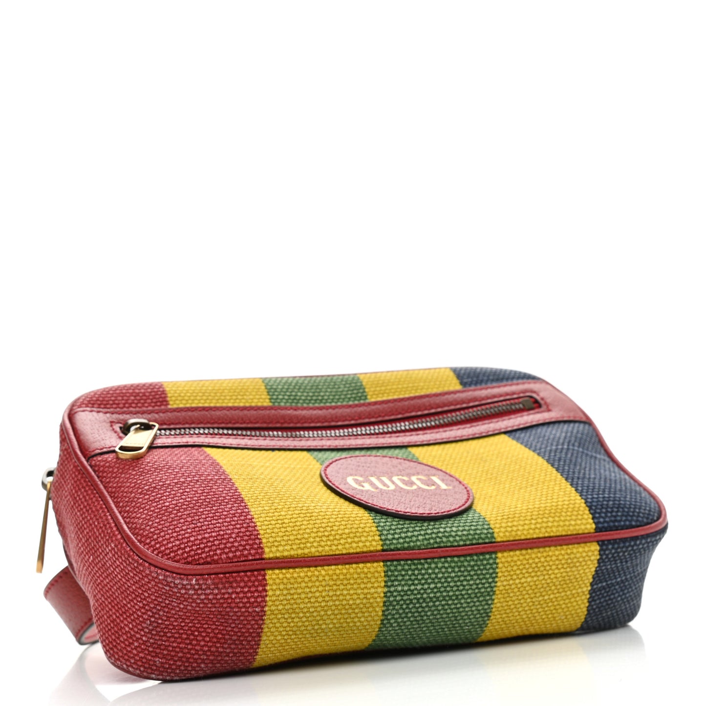 Canvas Marley Stripe Script Logo Gucci 80 32 Belt Bag Multicolor