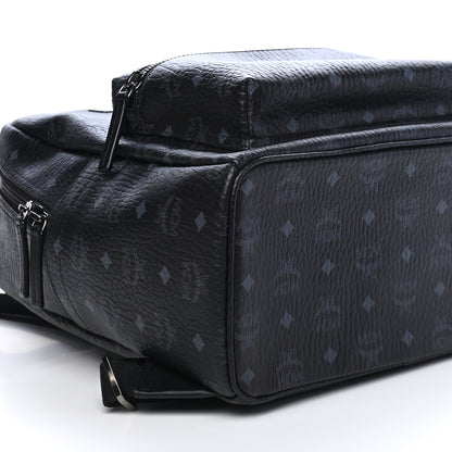 MCM Visetos Large Stark Backpack Black 7 of 8