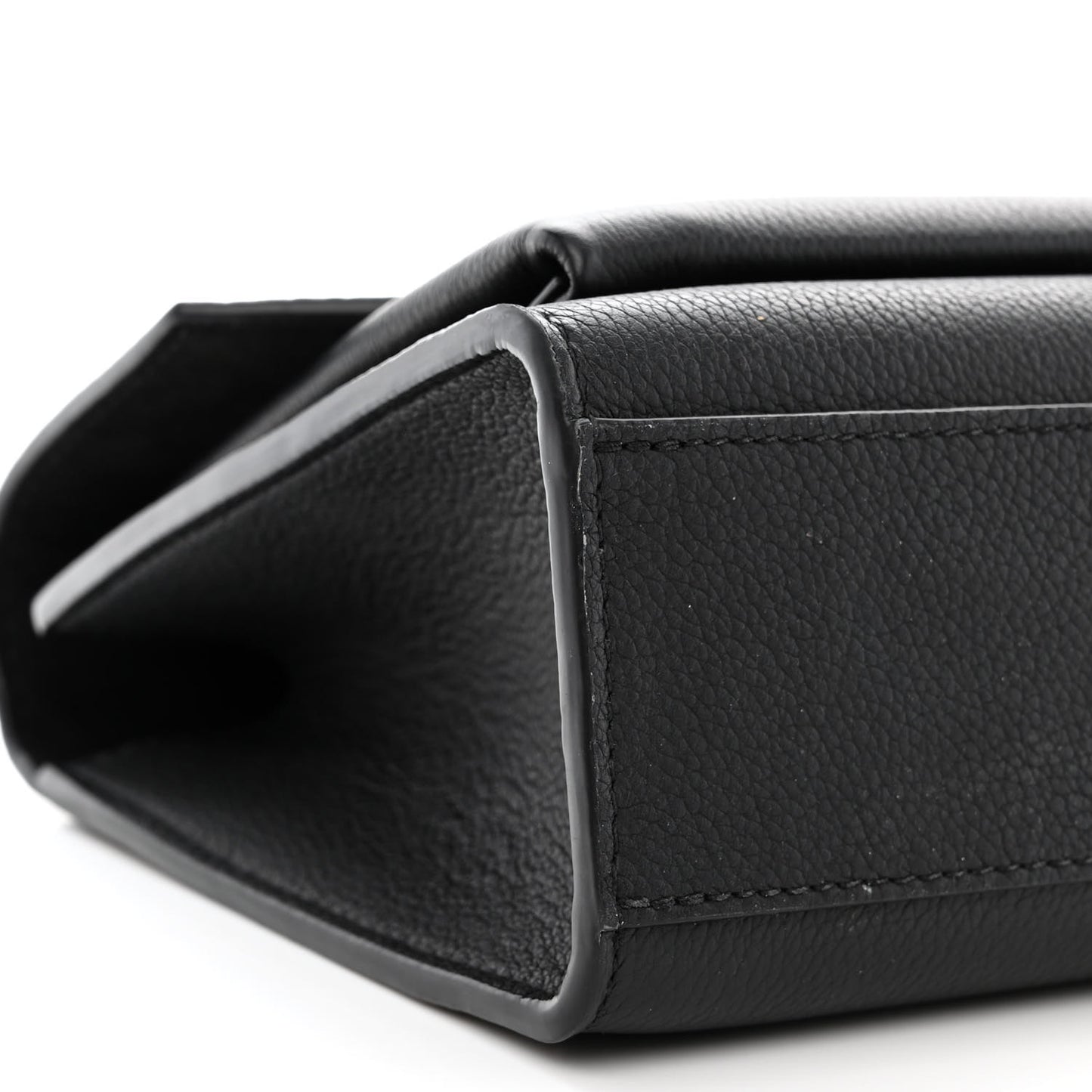 Soft Calfskin My Lockme Chain Bag BB Black