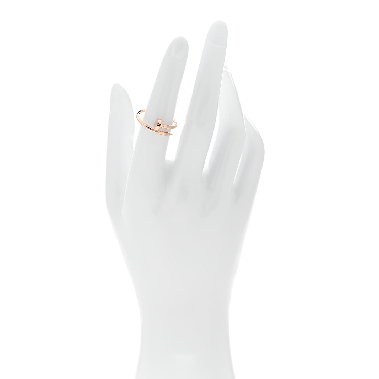 18K Pink Gold Small Juste Un Clou Ring 53 6.5