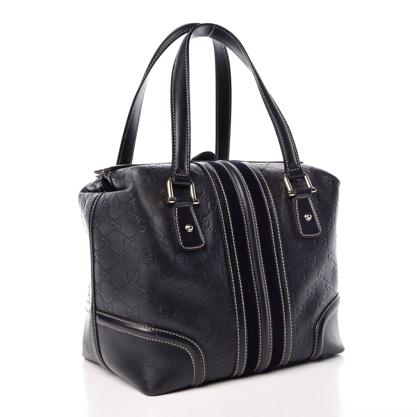 Guccissima Treasure Boston Black