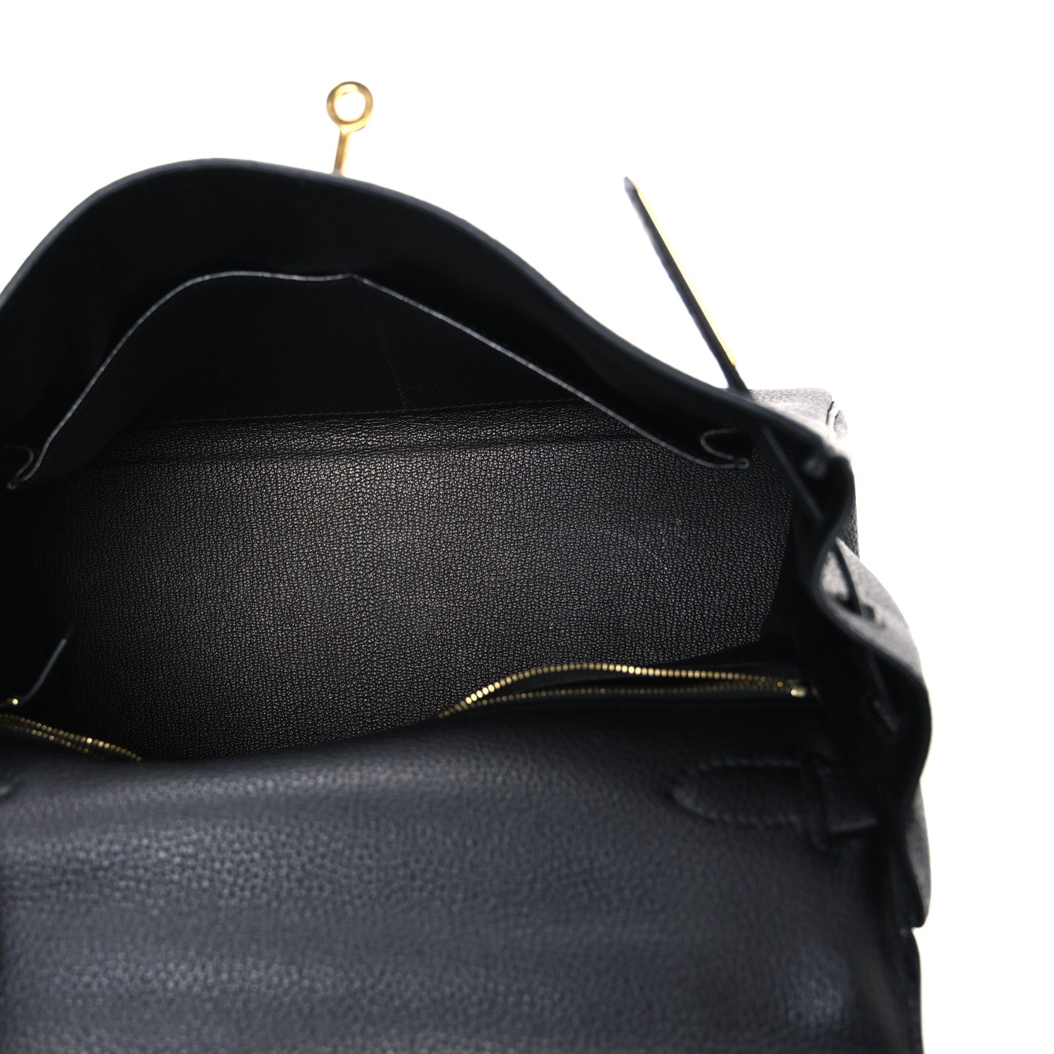 Hermes Taurillon Clemence Kelly Retourne 28 Black 5 of 10