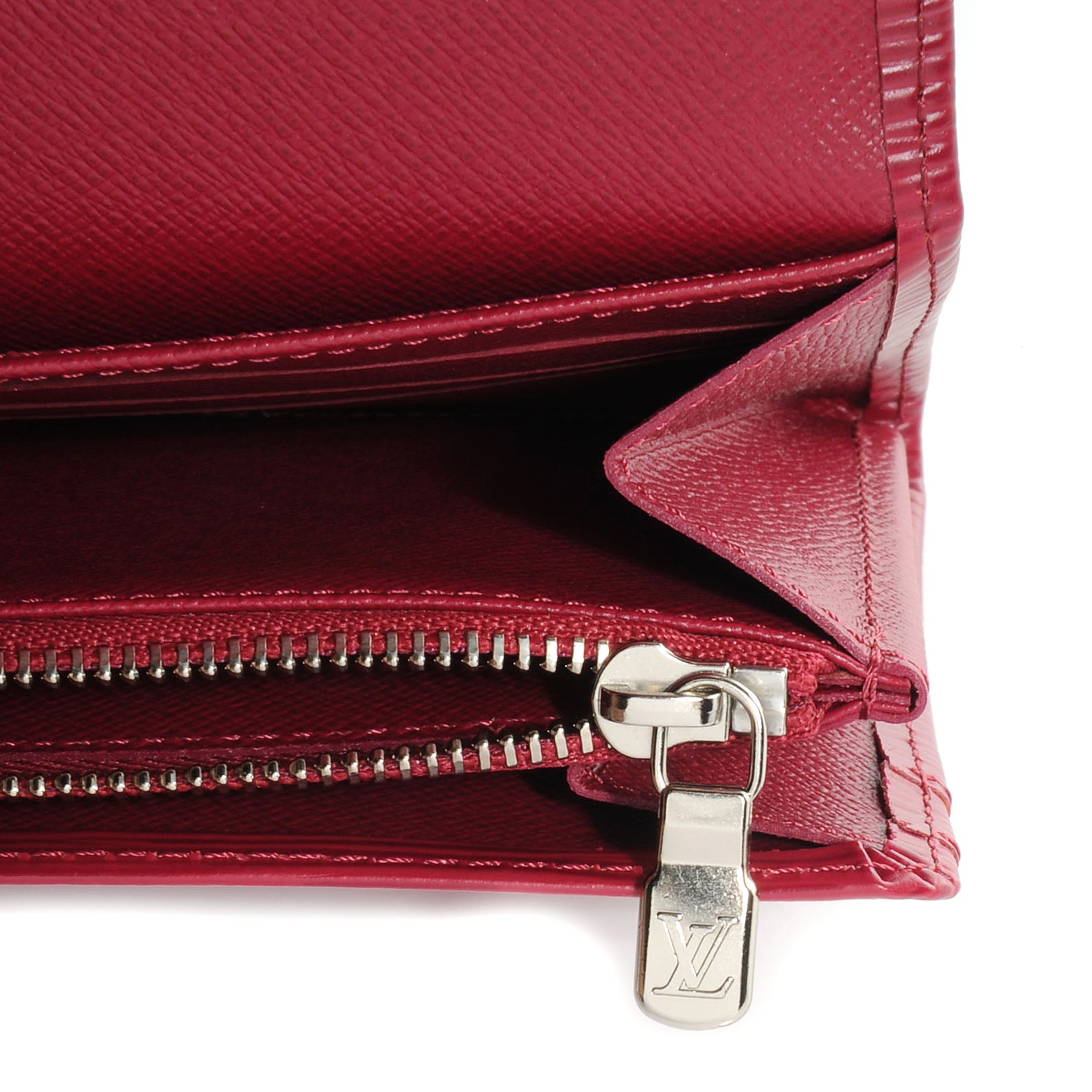 Louis Vuitton Epi Sarah Wallet Fuchsia 8 of 10