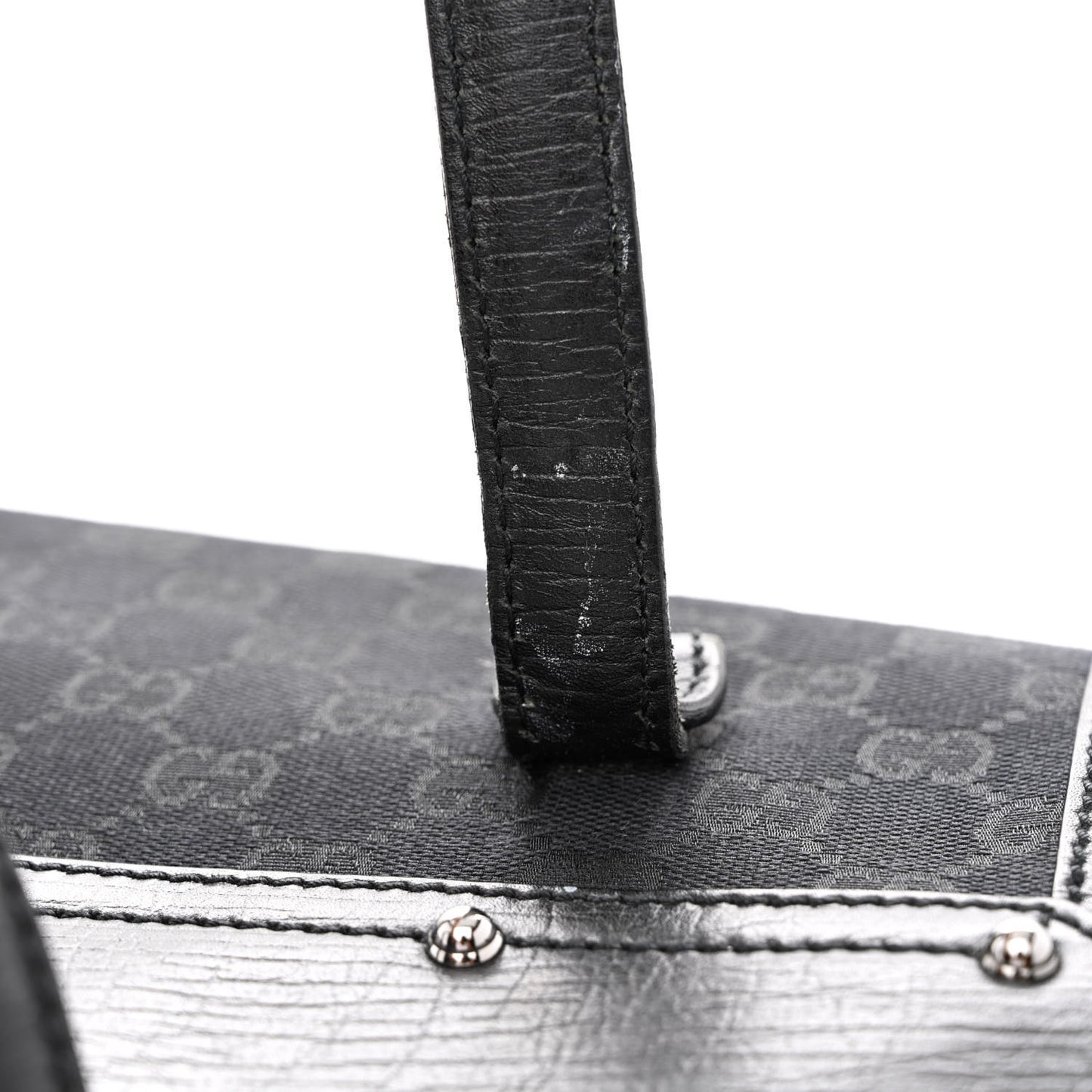 Monogram Bamboo Bullet Bag Black