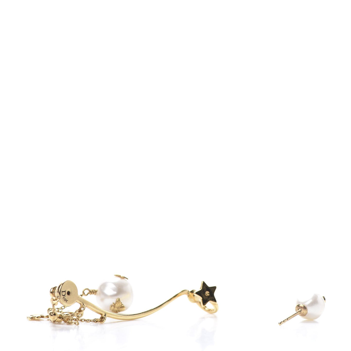 Pearl Shiny-D Earring Gold