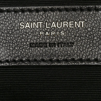 Saint Laurent Lambskin Quilted Maxi Icare Shopping Tote Black 7 of 9