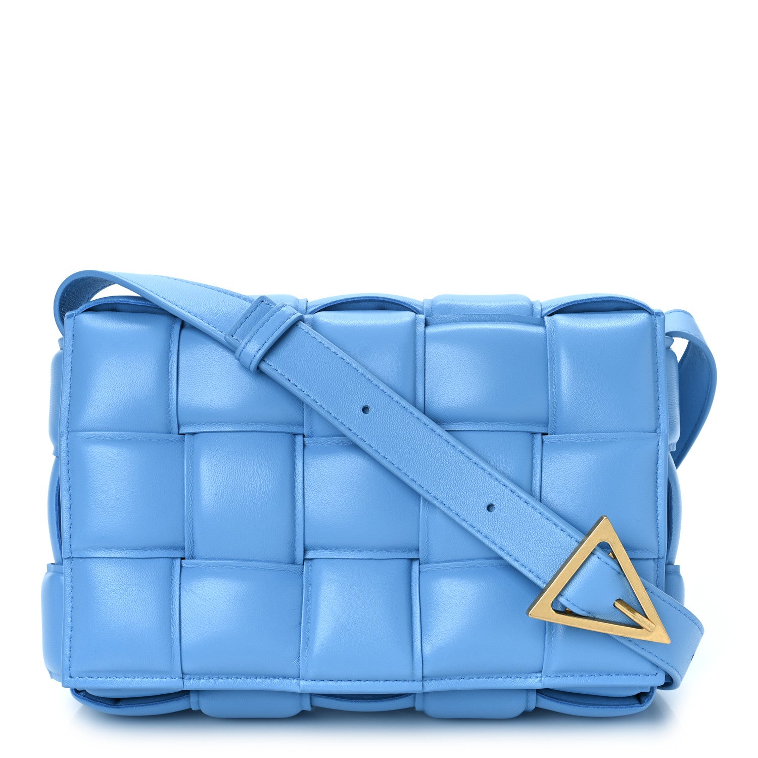 Bottega Veneta Nappa Maxi Intreccio Padded Cassette Crossbody Bag Pool 1 of 8