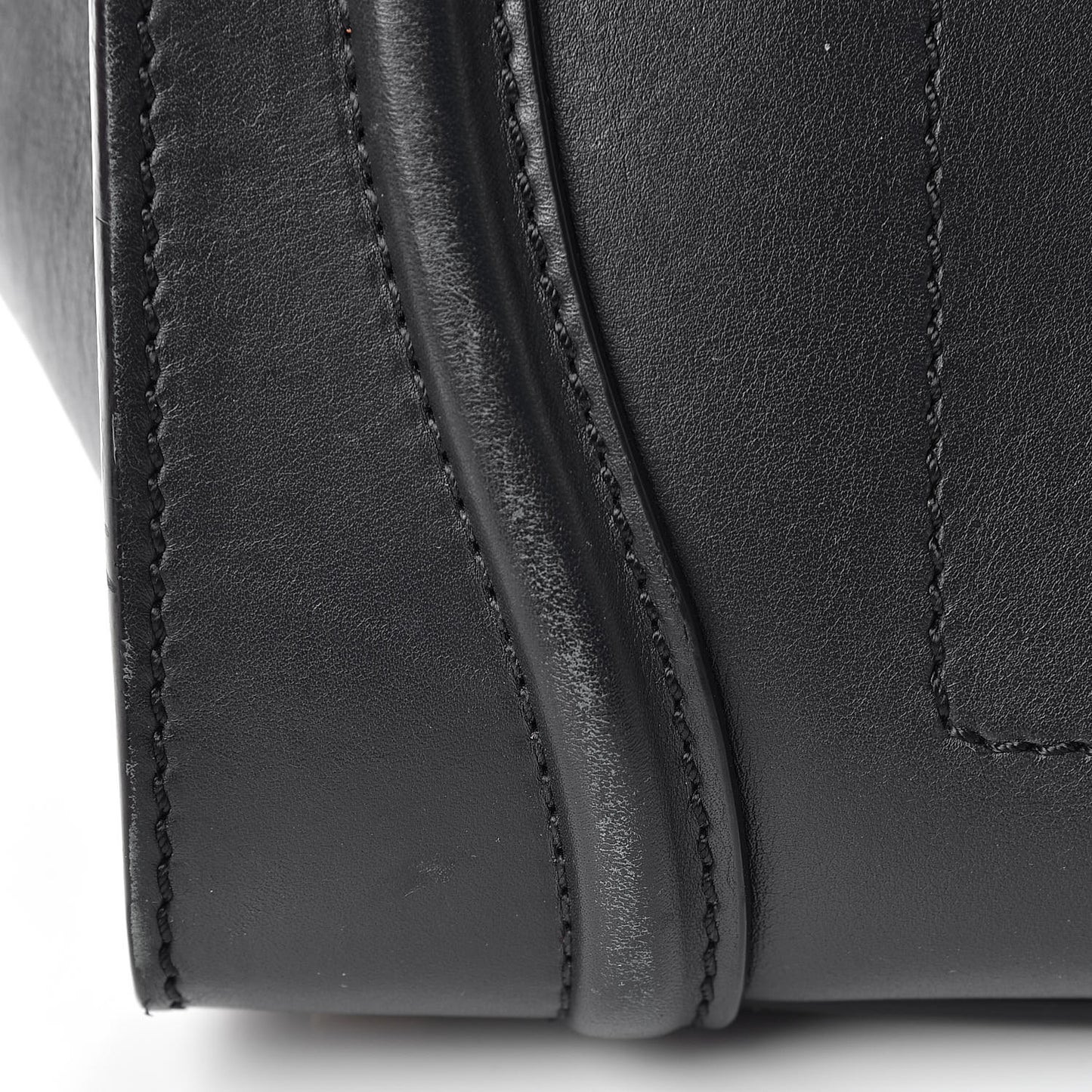 Smooth Calfskin Mini Luggage Black