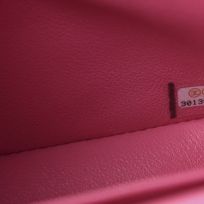 Chanel Caviar Quilted Small Double Flap Pink 9 of 11