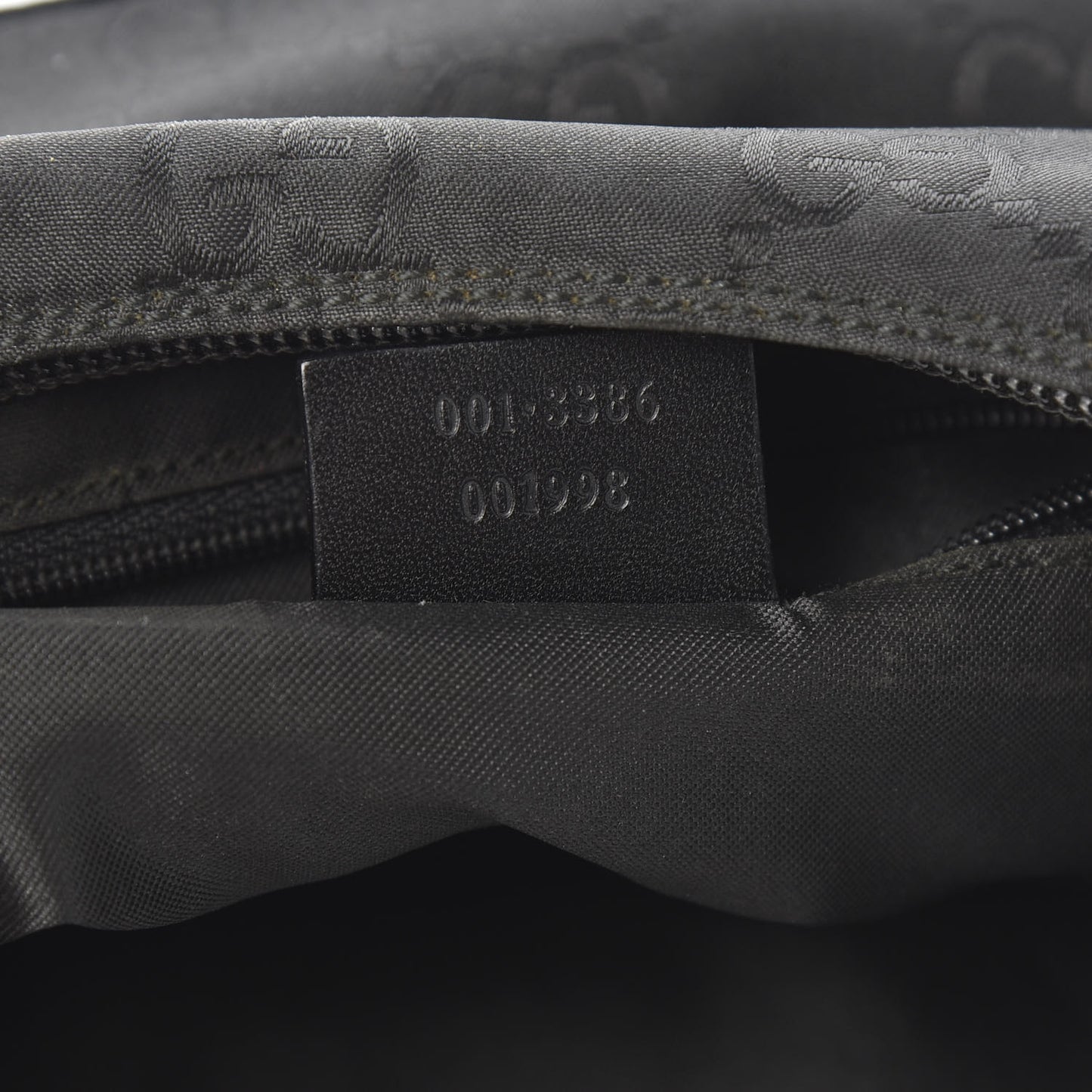 Nylon Monogram Small Hobo Black