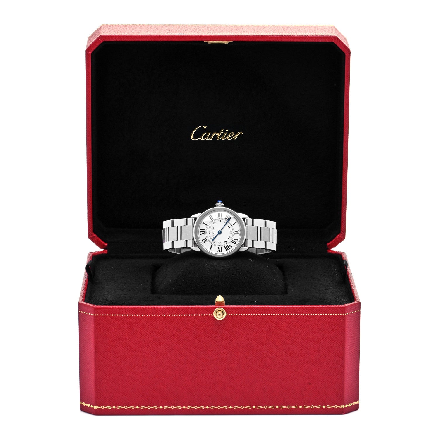 Cartier Stainless Steel 29mm Ronde Solo Quartz Watch 5 of 5