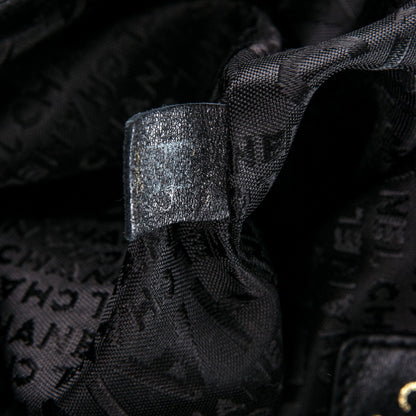 Chanel Satin XL Coco Cabas Black 7 of 7