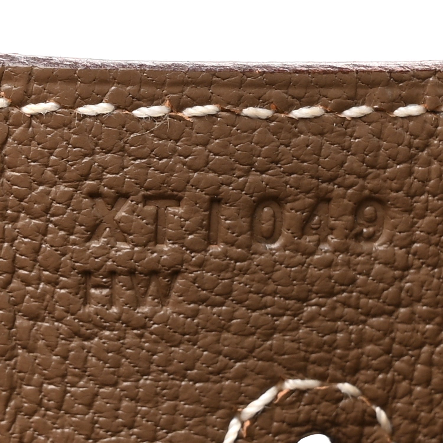 Hermes Togo Kelly Retourne 35 Etoupe 7 of 18