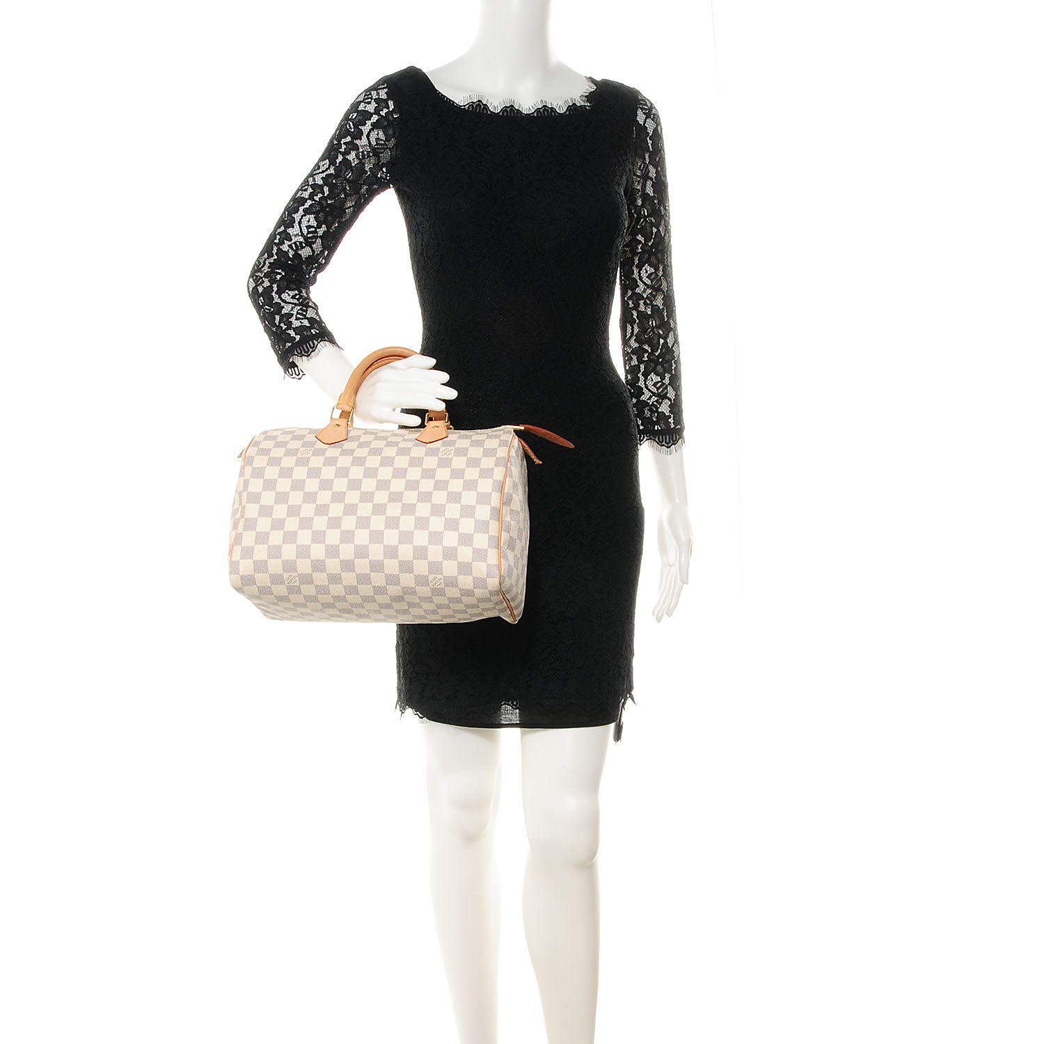 Louis Vuitton Damier Azur Speedy 30 2 of 7