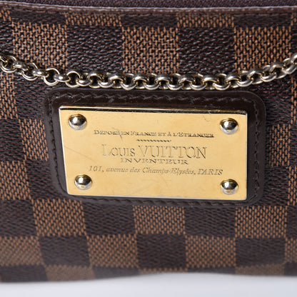 Louis Vuitton Damier Ebene Eva Clutch 8 of 11