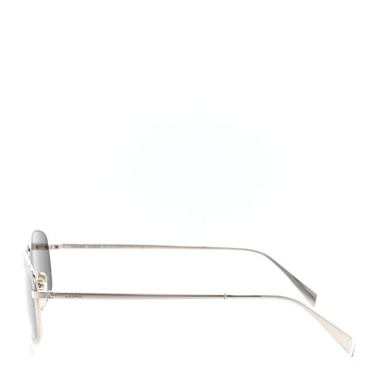 Celine Metal Rhinestone Sunglasses CL40285U Silver 3 of 8