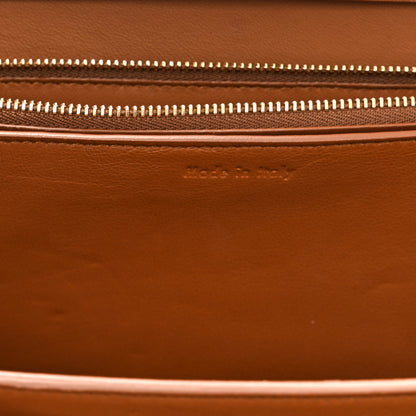 Celine Box Calfskin Medium Classic Box Flap Bag Camel 6 of 10