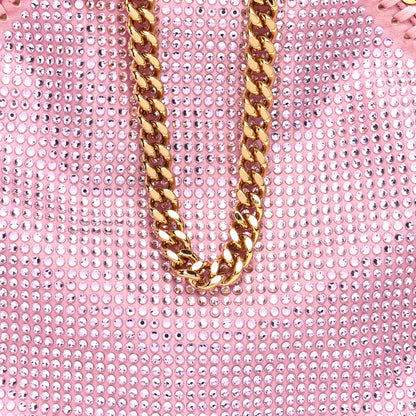 Stella McCartney Crystal Stones Tiny Fold Over Falabella Pink 7 of 9